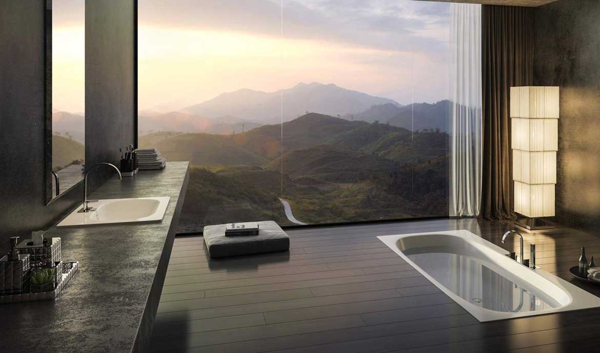 Mermer Banyo